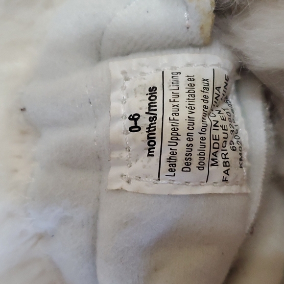 suede Moccasins SIZE 6-12MOS - Picture 6 of 6